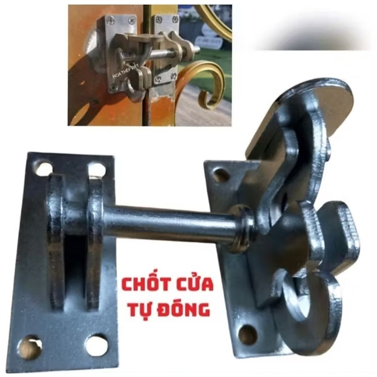 1 BỘ CHỐT CỬA TỰ ĐỘNG CHỐT KHÓA CỬA CỔNG TỰ ĐỘNG THÔNG MINH