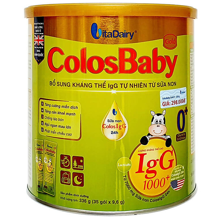 Sữa non COLOSBABY GOLD 1+ (800G) Đảm bảo Giá tốt - Hình ảnh 2