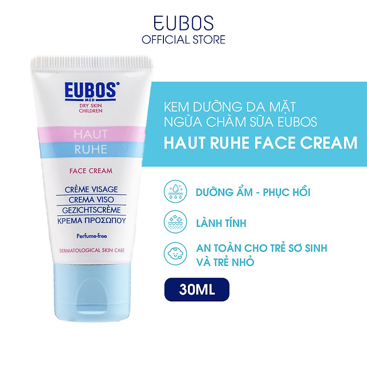Kem Dưỡng Ẩm Da Mặt EUBOS BABY Chính hãng Ưu đãi - Hình ảnh 2