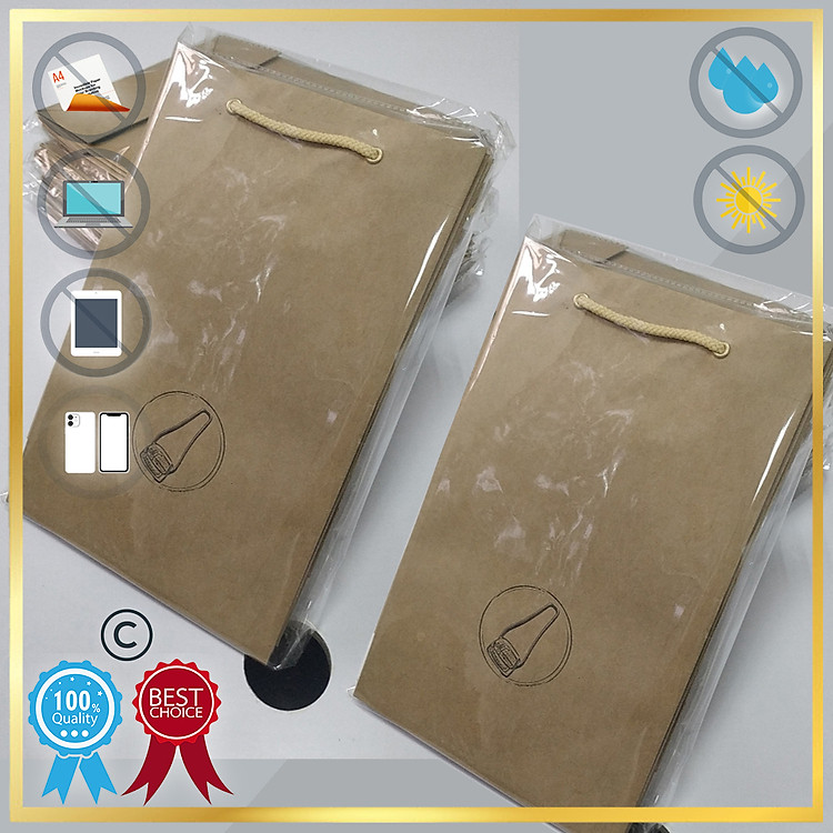 Túi Giấy Kraft Dày (2 cái)