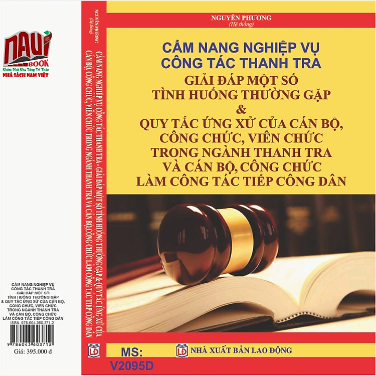 Cẩm Nang Nghiệp Vụ Công Tác Thanh Tra – Giải Đáp Một Số Tình Huống Thường Gặp - Ảnh 2