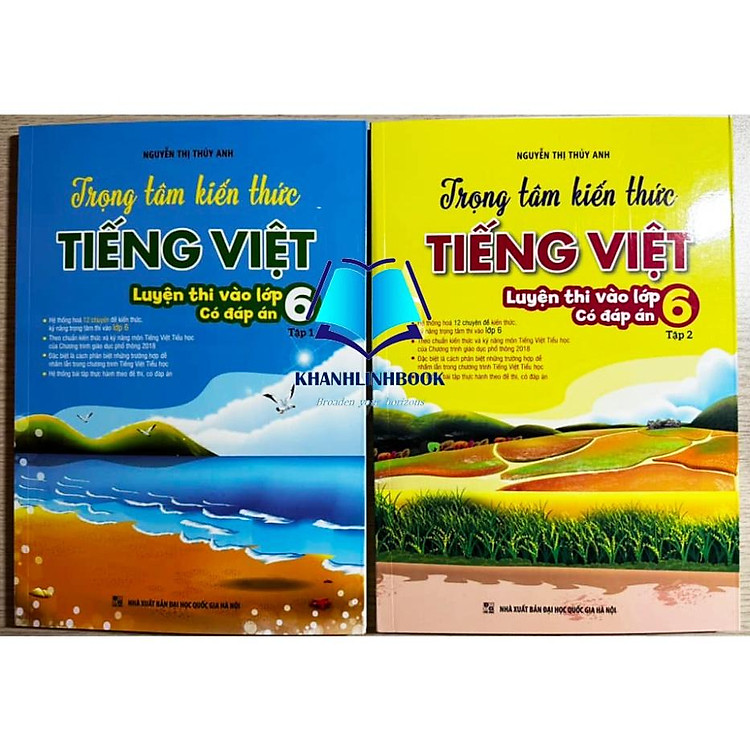 Combo Trọng Tâm Kiến Thức Tiếng Việt (Luyện Thi Vào Lớp 6) - Ảnh 3