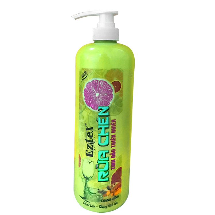 Nước rửa chén tinh dầu thiên nhiên Eztex1000 ml