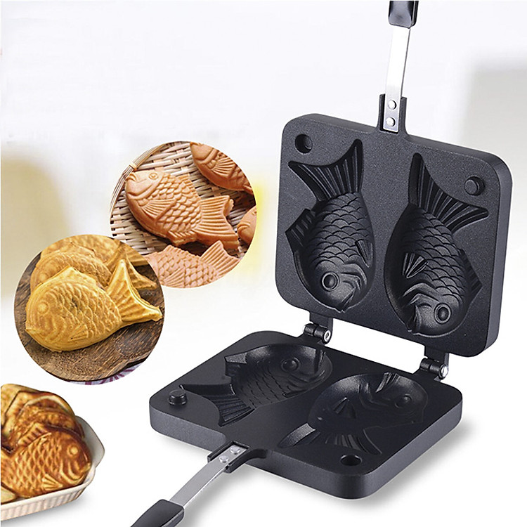 Khuôn Làm Bánh Cá Taiyaki Chống Dính Cao Cấp
