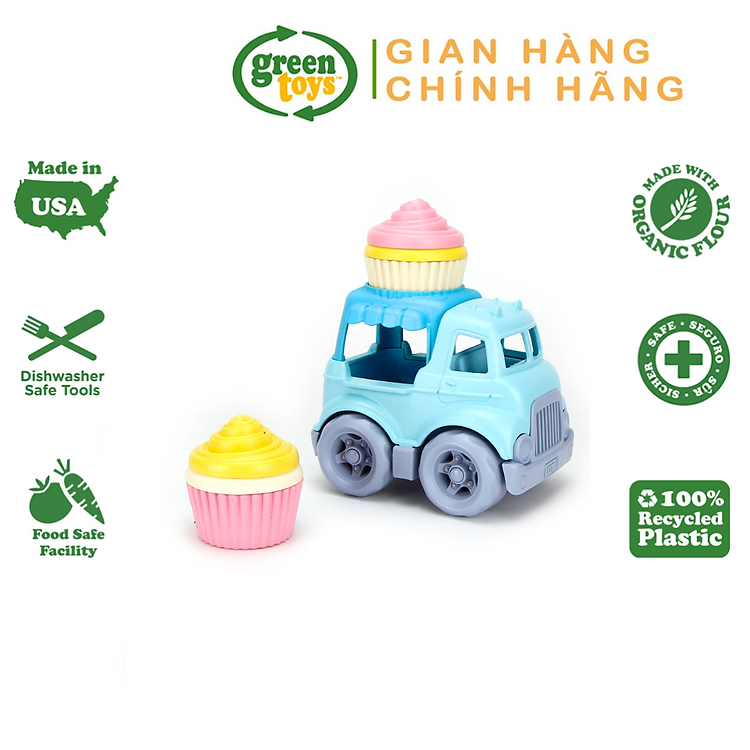 Mua tại Lazada: Bộ Đồ Chơi Xe Chở Bánh Cupcake Chính hãng Giá rẻ