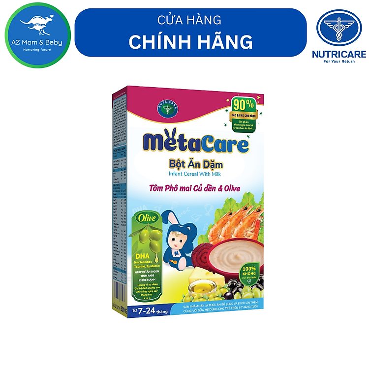 Tìm mua tại Avakids:Bột ăn dặm Nutricare Tôm phô mai, tràn ngập Khuyến mãi, Ưu đãi