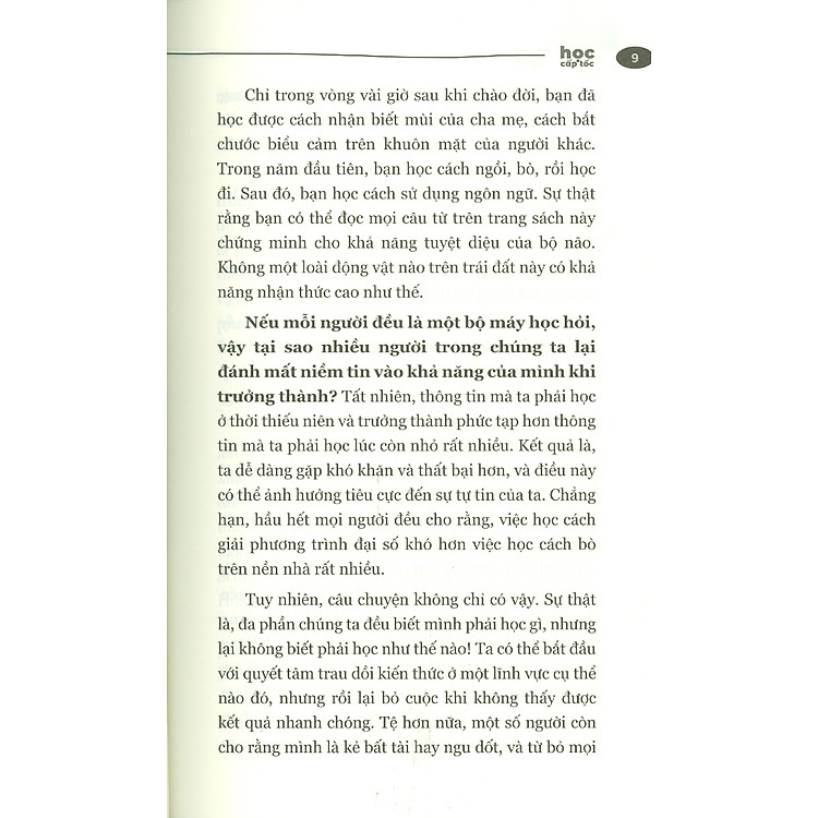 HỌC CẤP TỐC - Phương Pháp Học Nhanh - Nhớ Lâu Rèn Luyện Trí Nhớ Và Tư Duy Nhạy Bén - Ảnh 7