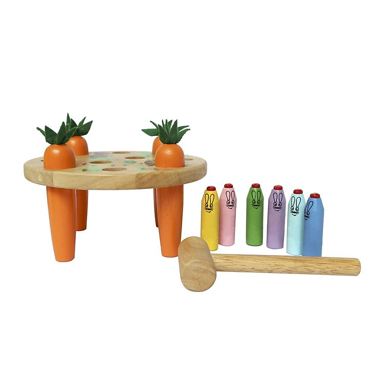 Mua Đồ chơi gỗ Búa đập thỏ Winwintoys Chính hãng Ưu đãi - Hình ảnh 4
