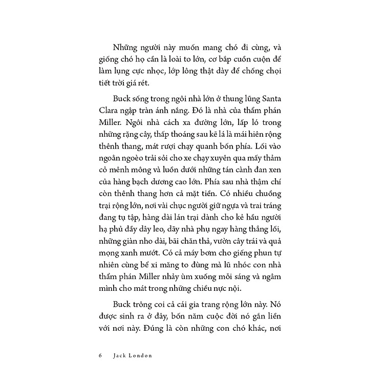 Tiếng Gọi Nơi Hoang Dã (Tác Phẩm Chọn Lọc – Văn Học Mĩ) - Ảnh 3