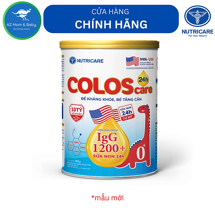 Chọn mua tại Shopee: Sữa bột Nutricare ColosCare 0+ (800g) Hàng chuẩn mua giá tốt nhất tại Shop Mall