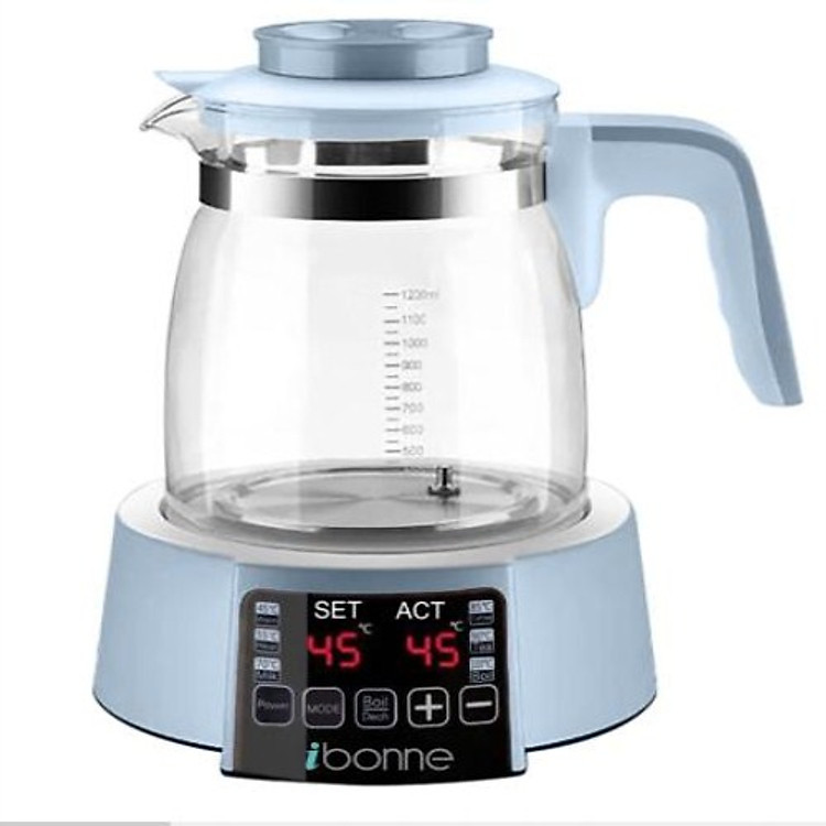 BÌNH ĐUN NƯỚC THÔNG MINH 1.2L IBONNE IB-21 - Hàng chính hãng