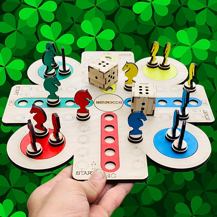 Đồ Chơi Gỗ Bàn Cờ Cá Ngựa Chính hãng Ưu đãi - Hình ảnh 5