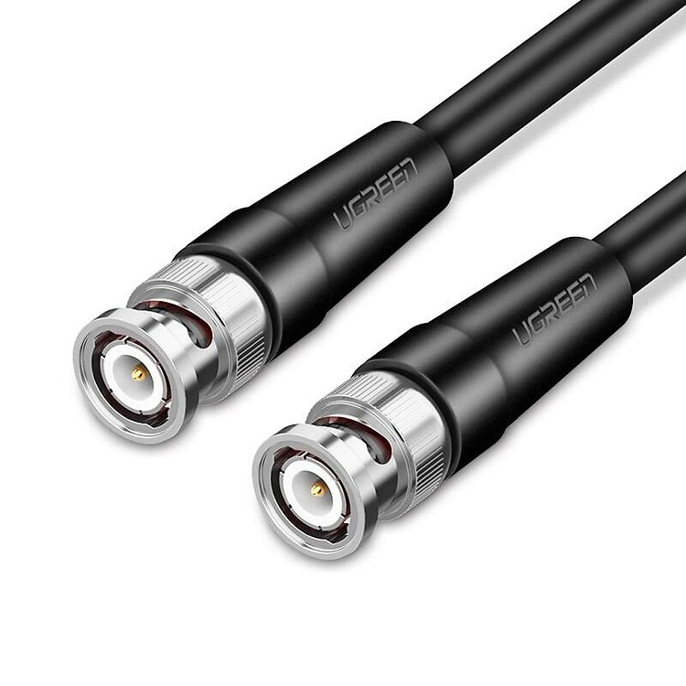 Ugreen UG50925SP103TK 1.5M màu Đen Cáp 2 đầu SDI cho máy quay + Camera cao cấp - HÀNG CHÍNH HÃNG