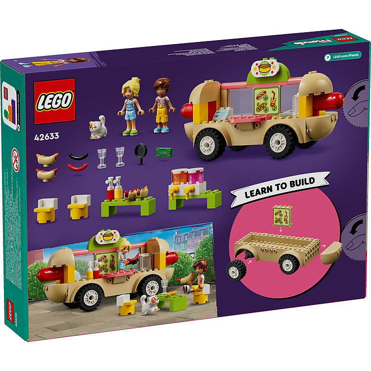 Mua LEGO FRIENDS 42633 Tiệm bánh hot dog Chính hãng Giá rẻ - Hình ảnh 2