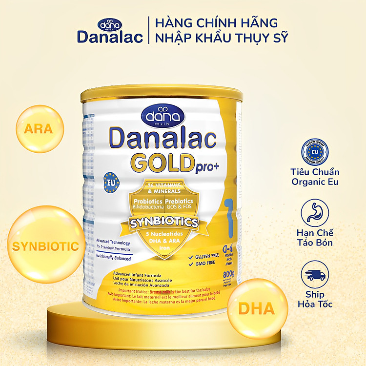 Chọn mua tại Shopee: Sữa Danalac Gold Pro+ Số 1 Cho Bé mua giá tốt nhất tại Shop Mall