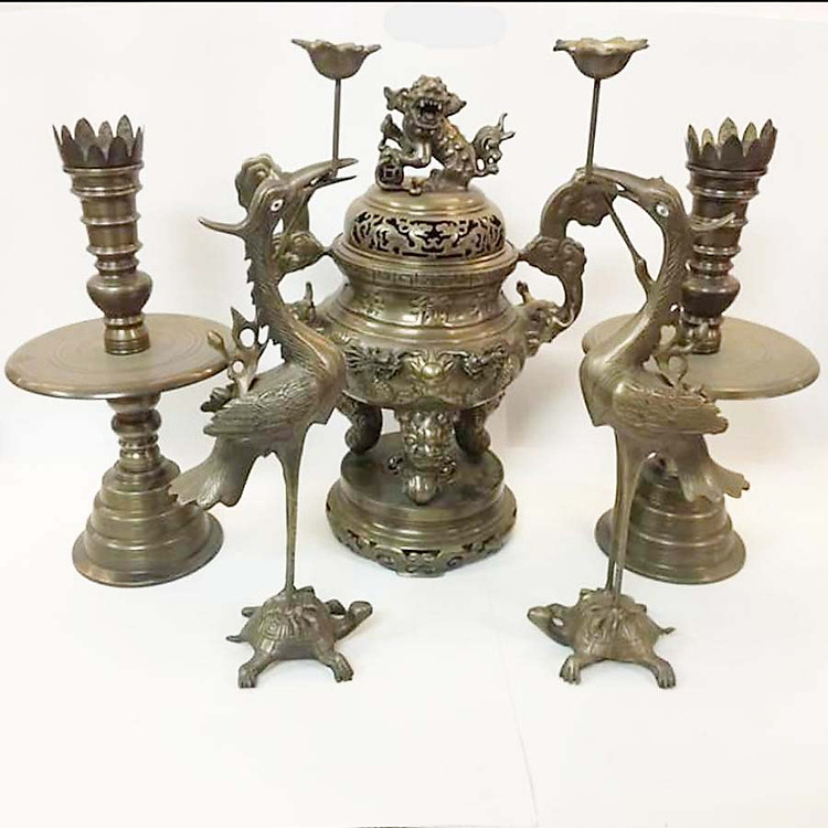 Bộ đỉnh rồng phượng cao 60cm