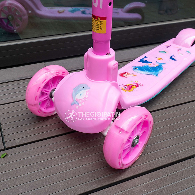 Xe Scooter Centosy 202 Cho Bé - Vàng Chính hãng Tiết kiệm - Hình ảnh 3