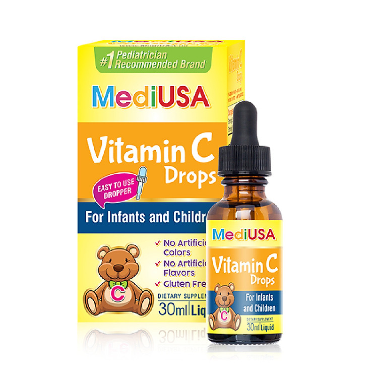 Tìm mua tại Avakids:MediUSA Vitamin C Drops cho trẻ Chất lượng, tràn ngập Khuyến mãi, Ưu đãi