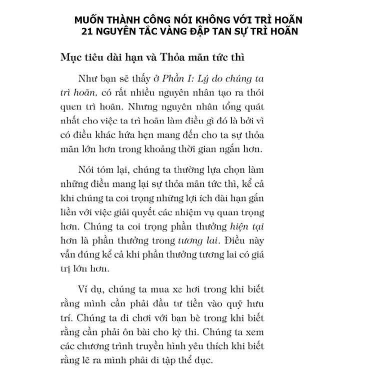 Quản Lý Thời Gian Thông Minh - Muốn Thành Công Nói Không Với Trì Hoãn và Tối Đa Hóa Hiệu Suất Công Việc - Ảnh 7