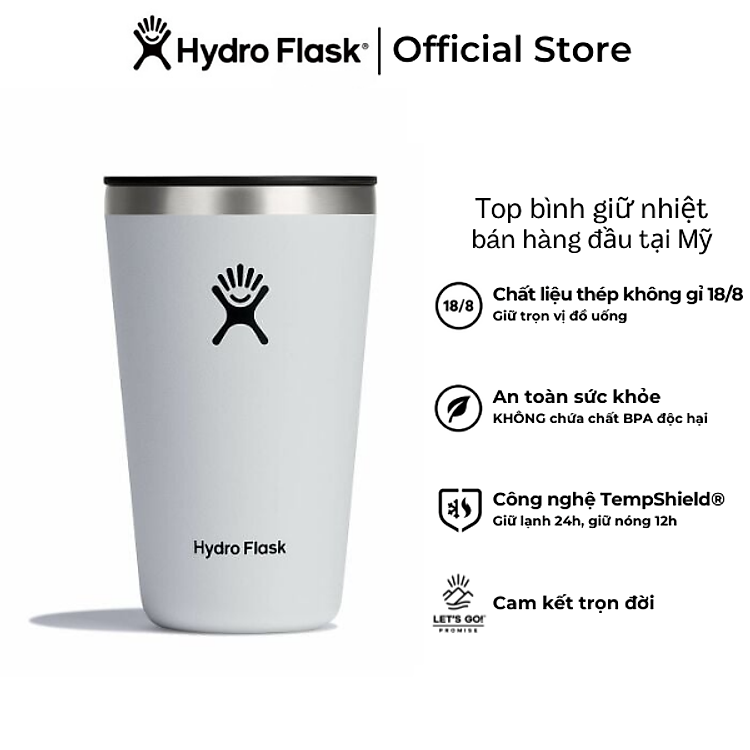 Ly Giữ Nhiệt Hydro Flask All Around Tumbler Press-In Lid 16oz – T16CPB (Season 2024)