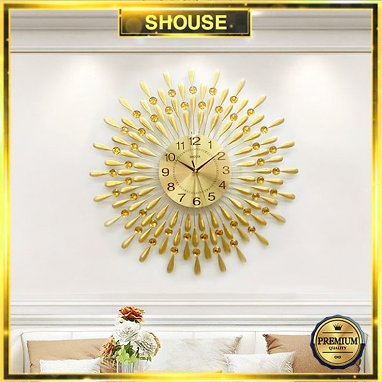 Đồng Hồ Treo Tường Trang Trí Đẹp S-A30 độc lạ 3d cỡ lớn nghệ thuật phù hợp cho phòng khách, phòng ngủ