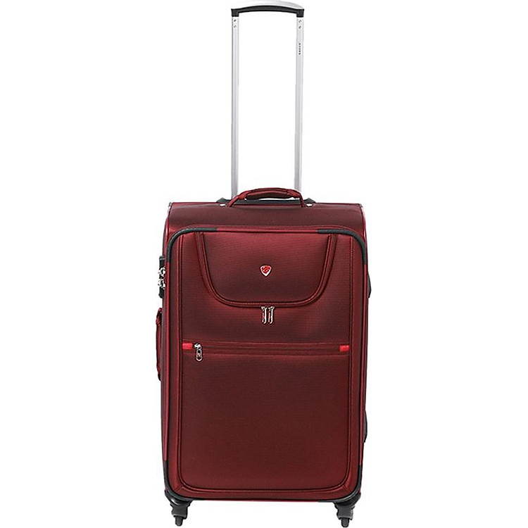 Vali Kéo Vải Du Lịch SAKOS CHAMPION 6 - Size M (24inch)/ Ký Gửi (Trung) - Khóa TSA - Chống Thấm, Trượt Nước