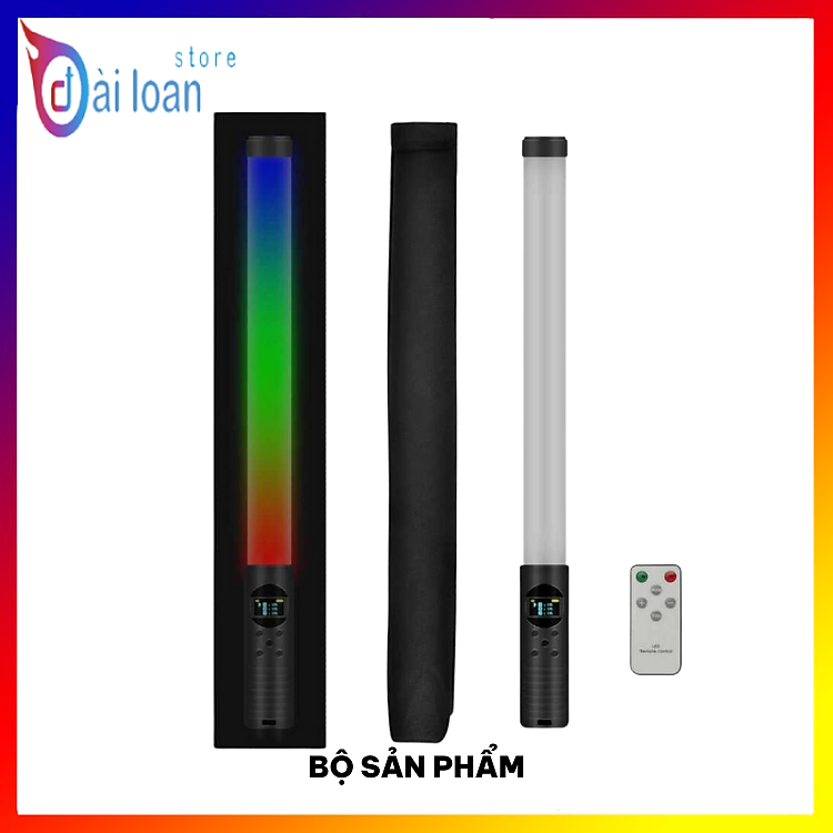 Đèn RGB dài dùng để tạo background quay video và chụp ảnh - Hàng chính hãng