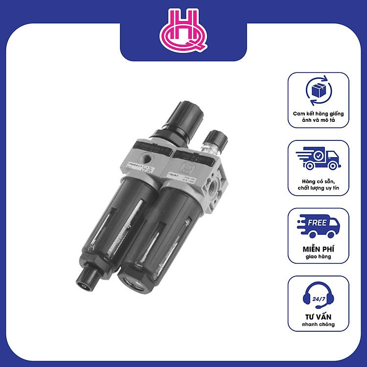 Bộ lọc tách nước cho máy nén khí series GT171BHH Pneumax, bộ lọc hơi khí nén, bộ lọc khí nén - Hàng chính hãng