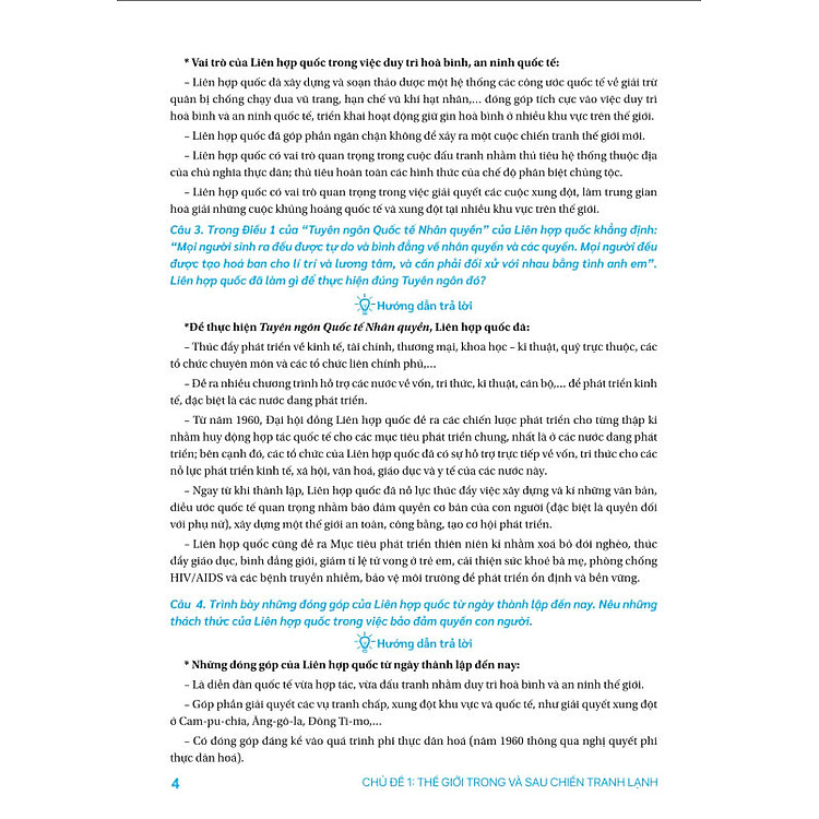 Bồi Dưỡng Học Sinh Giỏi Lịch Sử 12 (Theo chương trình GDPT mới) - Ảnh 4