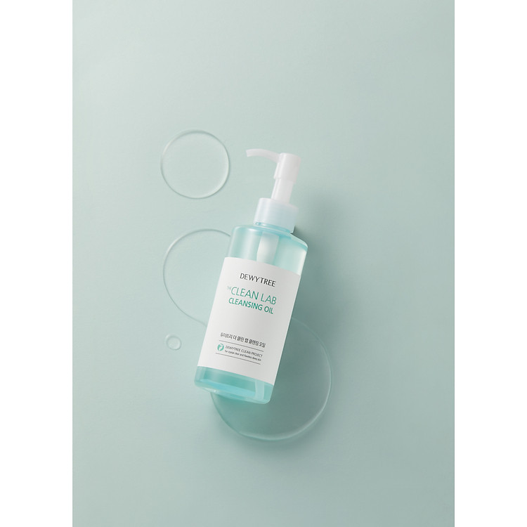 Dầu Tẩy Trang Làm Sạch Sâu Mọi Lớp Trang Điểm Bụi Mịn Bã Nhờn Dầu Thừa Và Dưỡng Ẩm Cho Da Dầu Mụn Nhạy Cảm Dewytree The Clean Lab Cleansing Oil (200ml)