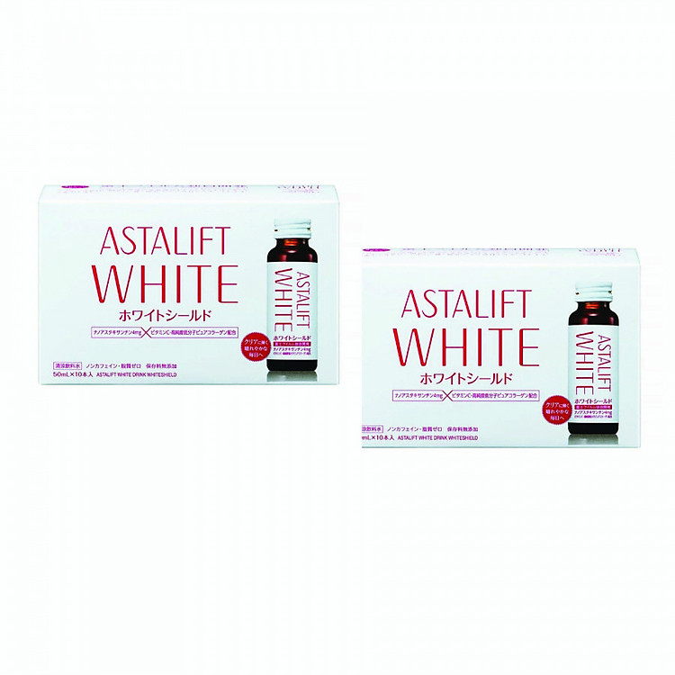 Combo 2 hộp thực Phẩm Chức Năng hỗ trợ làm sáng da Astalift White Drink Whiteshield