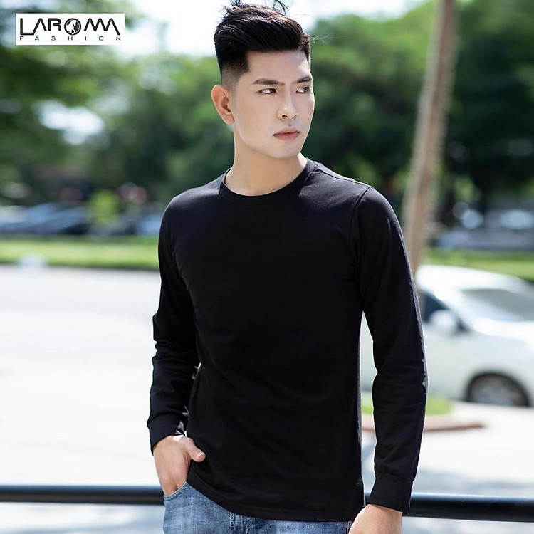 LAROMA Áo Giữ Nhiệt Nam Cổ Thấp | Basic - Giữ Ấm - Siêu Co Dãn - Vải Thơm - Kháng Khuẩn - Mềm Mại - Thoải Mái Vận Động