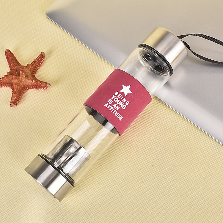 Bình pha trà, cà phê có bầu lọc tiện dụng GS0048 (giao màu ngẫu nhiên)