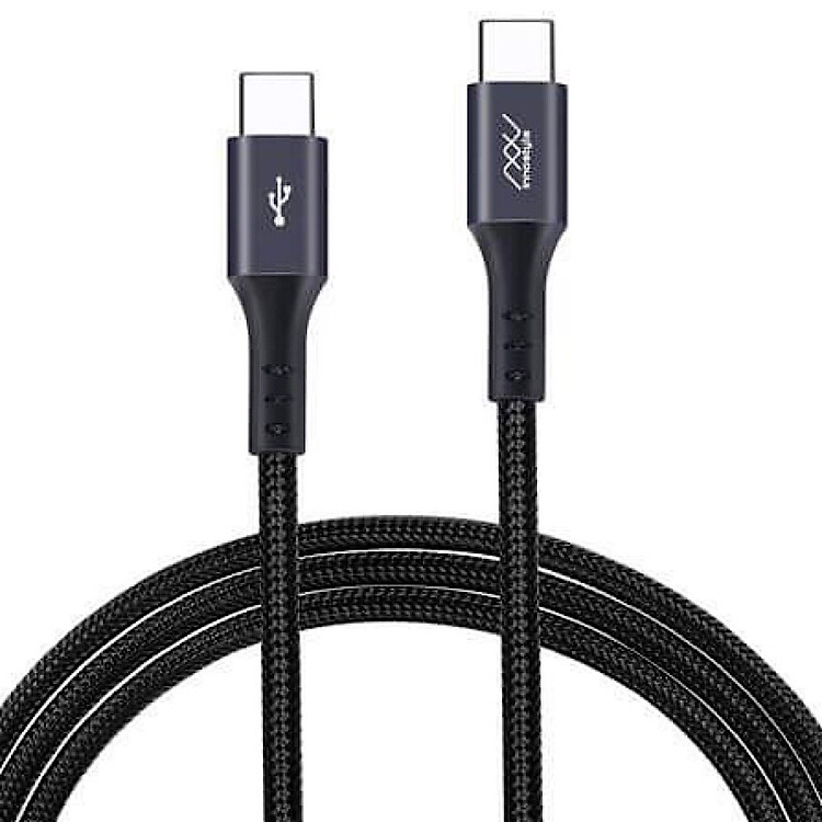 Dây cáp Usb Type-C ra Usb Type-C cho MacBook và Laptop hiệu INNOSTYLE DuraFlex sạc nhanh PD / 60W / 1.5 Mét - hàng nhập khẩu