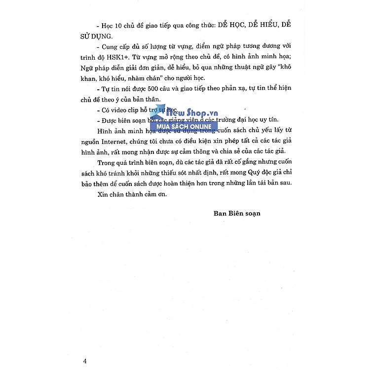 10 Ngày Tự Tin Giao Tiếp 500 Câu Đàm Thoại Tiếng Hoa - Ảnh 3