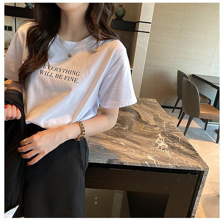 Áo thun EVERYTHING WILL BE FILE Tay Ngắn