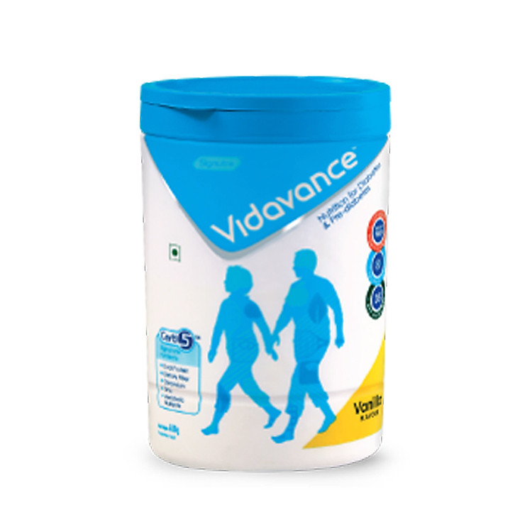 Sữa bột dinh dưỡng cho người tiểu đường Vidavance Vanilla Signutra 400g