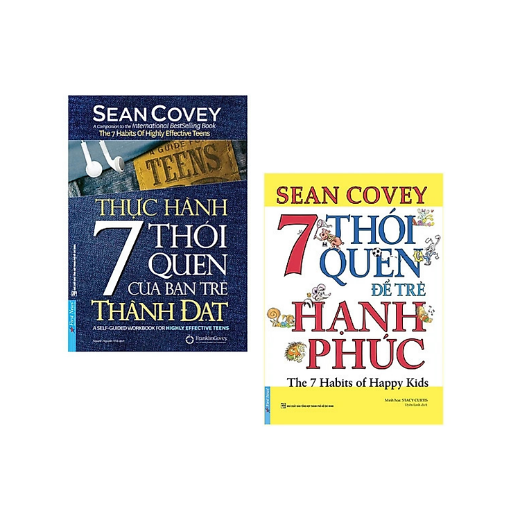Combo 2Q: Thực Hành 7 Thói Quen Của Bạn Trẻ Thành Đạt + 7 Thói Quen Để Trẻ Hạnh Phúc (Song Ngữ)