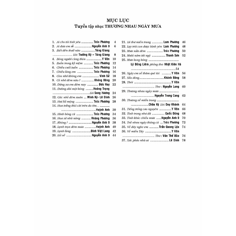 Tuyển Tập Những Ca Khúc Trữ Tình - Ảnh 2