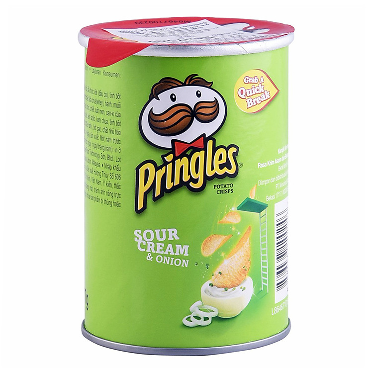 Khoai Tây Chiên Pringles Sour Cream & Onion 42g