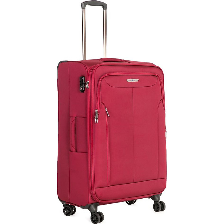 Vali vải dù siêu nhẹ Glossy Diamond GD118 (28 inch) – Đỏ