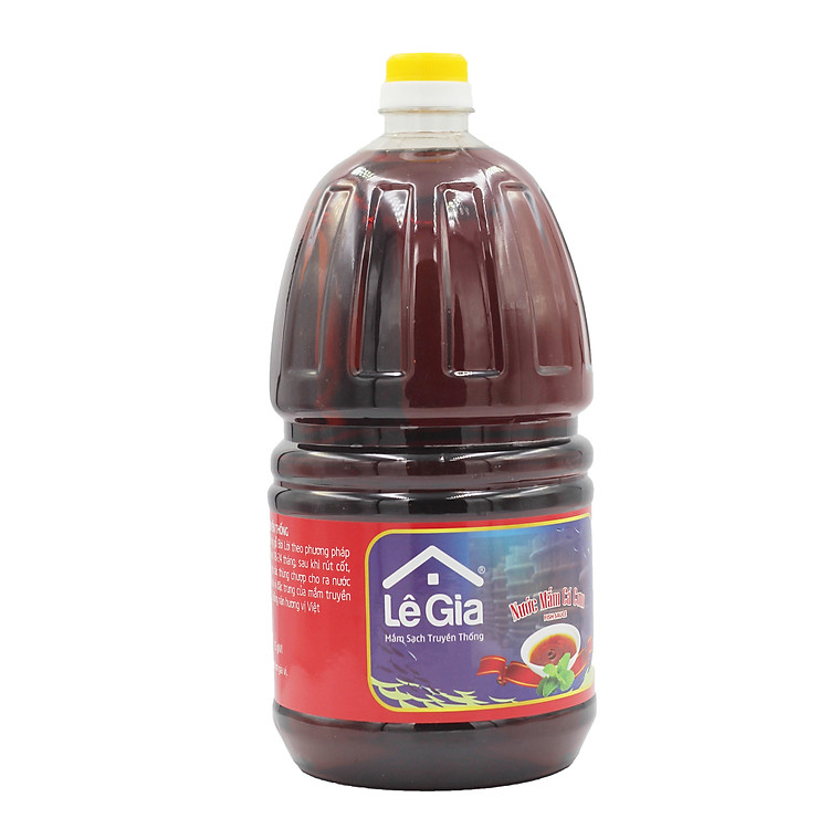 Nước mắm cá cơm Lê Gia- can 2l