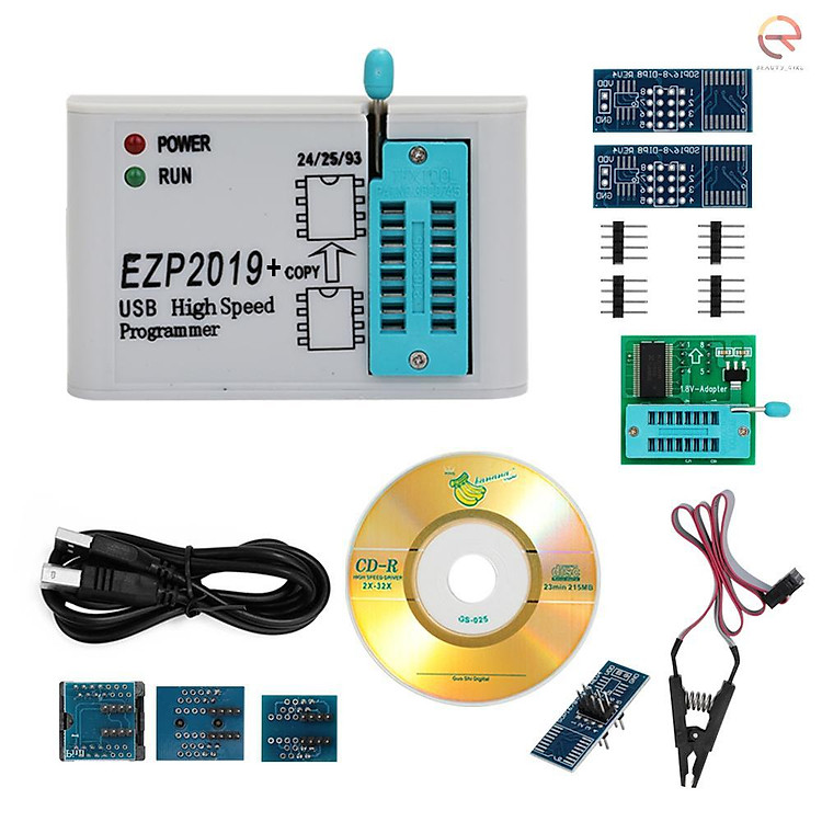 Usb Tốc Độ Cao Ezp2019 Spi Hỗ Trợ 32m Flash 24 25 93 Eeprom 25 Flash Bios Win7 Win8