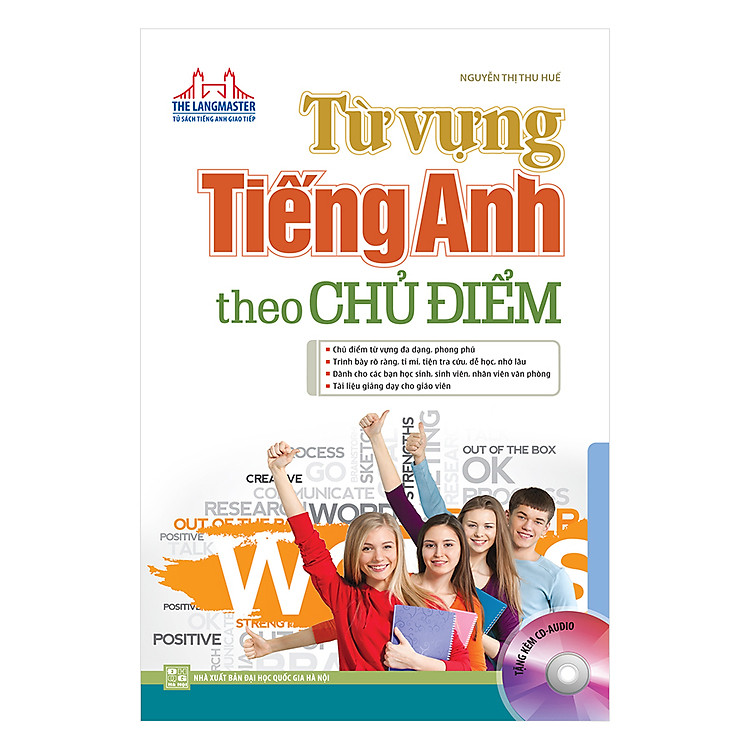 Sách The Langmaster - Từ Vựng Tiếng Anh Theo Chủ Điểm (Tái Bản Kèm CD)