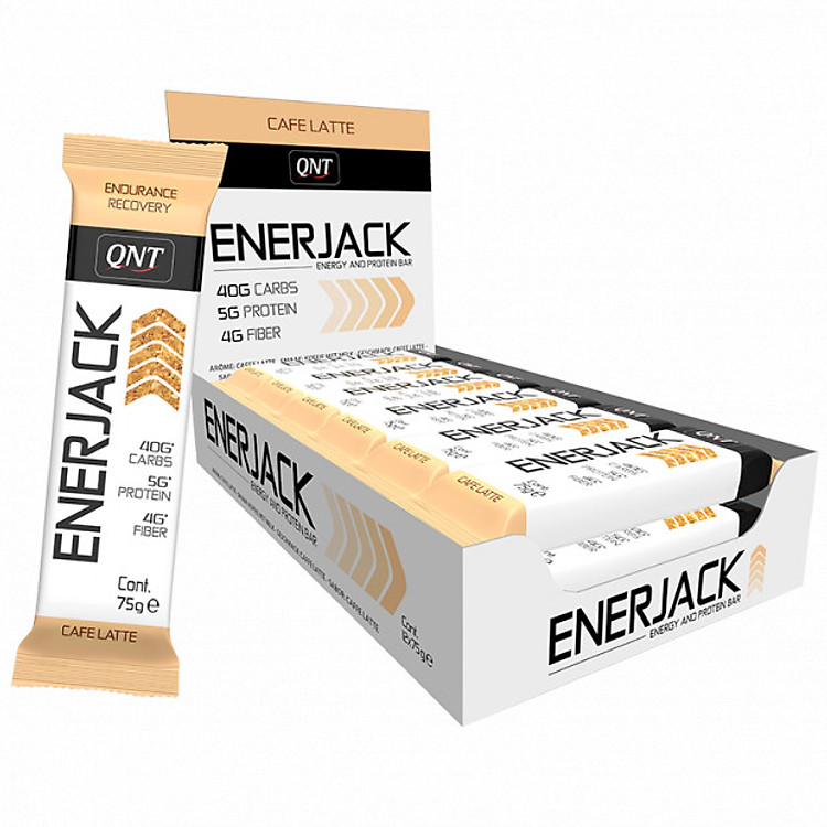 ENERJACK BAR CAFE LATTE 12 X 75 G