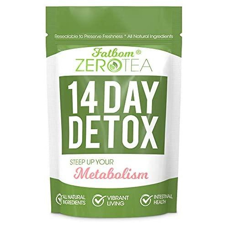 Zero Tea 14 Day Detox Tea, Weight Loss Tea, Teatox Herbal Tea for Cleanse