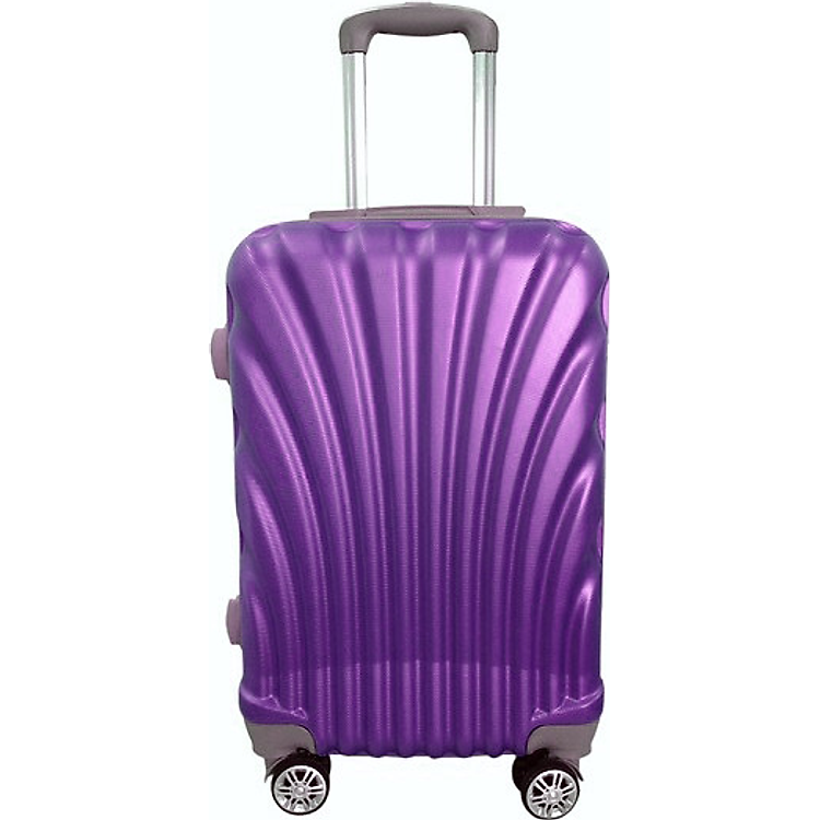 Vali kéo du lịch 818 - Tím - Size 24