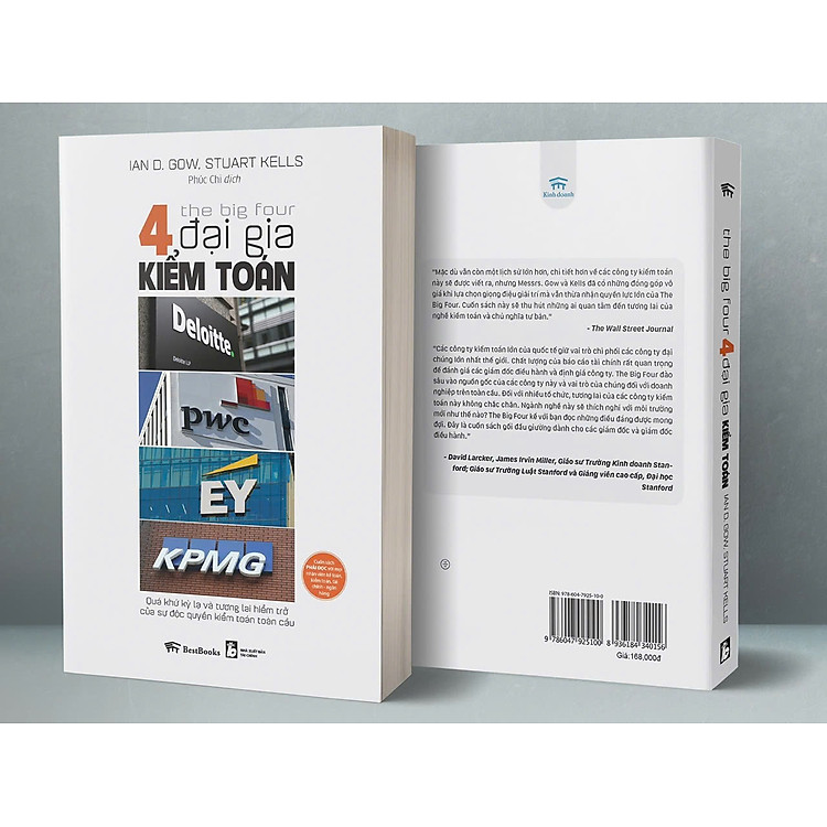THE BIG FOUR – 4 ĐẠI GIA KIỂM TOÁN – Ian D. Gow Stuart Kells – Phúc Chi dịch – Bestbooks – NXB Tài Chính