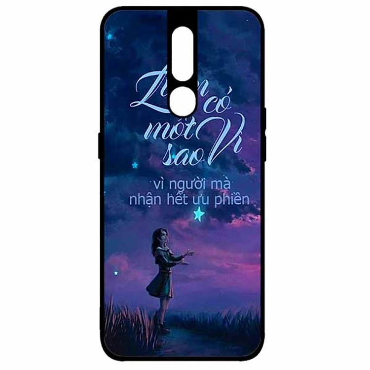 Ốp lưng in cho Oppo F11 Pro Mẫu Luôn Có Một Vì Sao