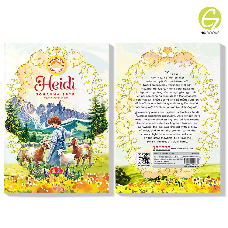 Heidi - Sách Song Ngữ Kinh Điển - Ảnh 4